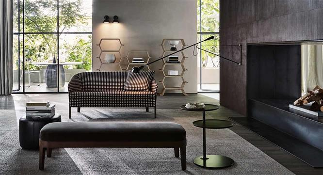 poltrona chelsea di molteni con panca chelsea
