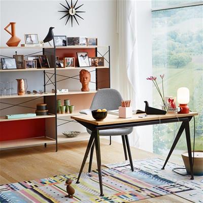 Vitra Eames storage unit bookcase con scrivania_accessori
