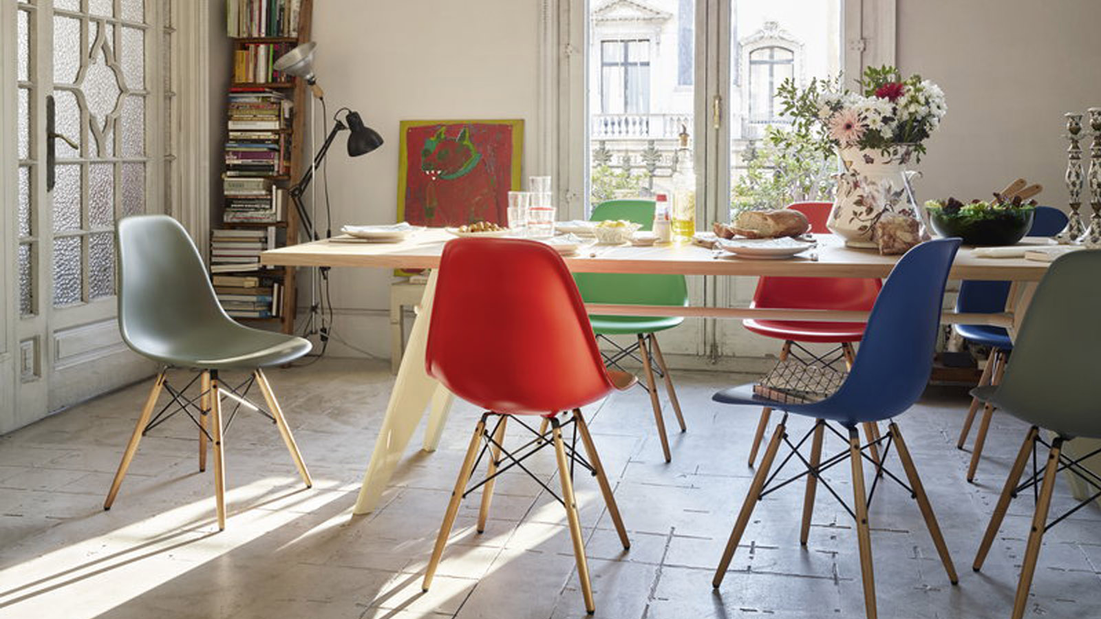 VITRA DSW AND DAW CHAIRS